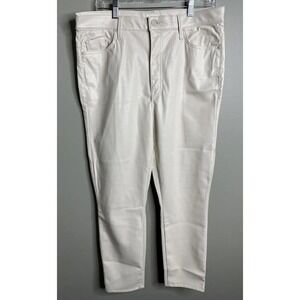 Mother Pants‎ 34 Faux Leather The Super Swooned Wax On Wax On Wax Off Casual